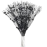 El paquete incluye 22 tallos de bayas y cada tallo con 10-11 bayas brillantes, longitud del tallo aprox. 17 pulgadas / 43 cm, agregue algunos de estos en sus arreglos florales navideños, coronas sencillas, guirnaldas, guirnaldas o árboles de Navidad para darle dimensión y darle vida.