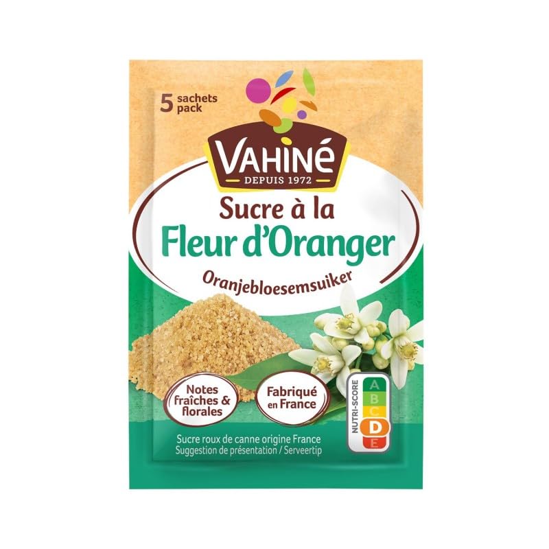 VAHINE - Vahiné Sucre À La Fleur D'Oranger 7.5G - Lot De 4 - Vendu Par Lot