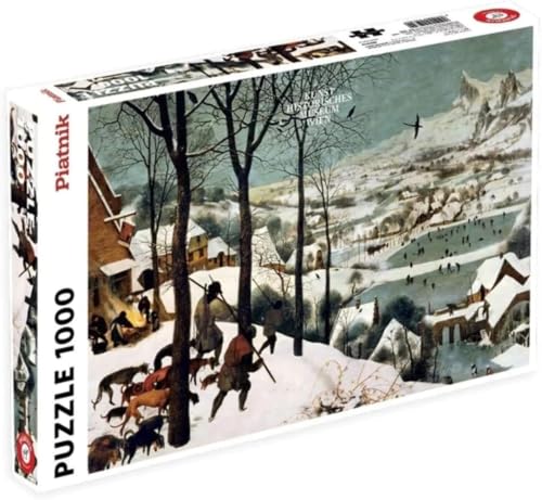 Chasseurs dans la Neige: 1000 Pieces