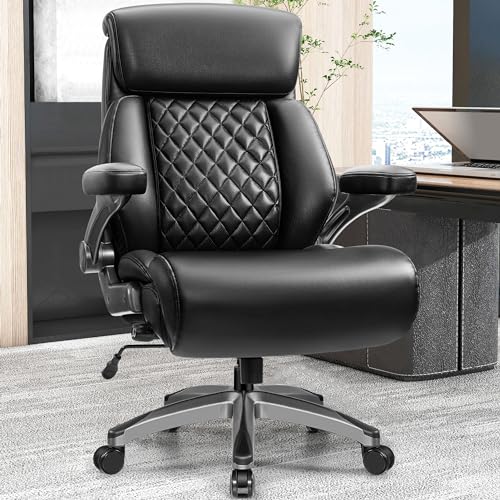 HeroSet 500lb Executive Office Chair with Lumbar Support thumbnail 3