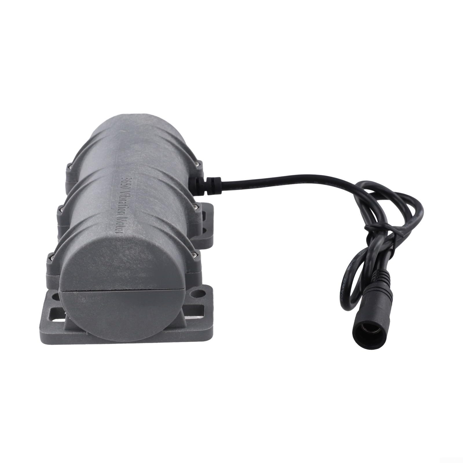 Motor de vibración de 12V y 3800 RPM con carcasa gris para drenaje linfático