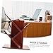 Angoily Vinyl Record Storage Desktop Book Organizer Table Tree Bookshelf Book Storage Holder