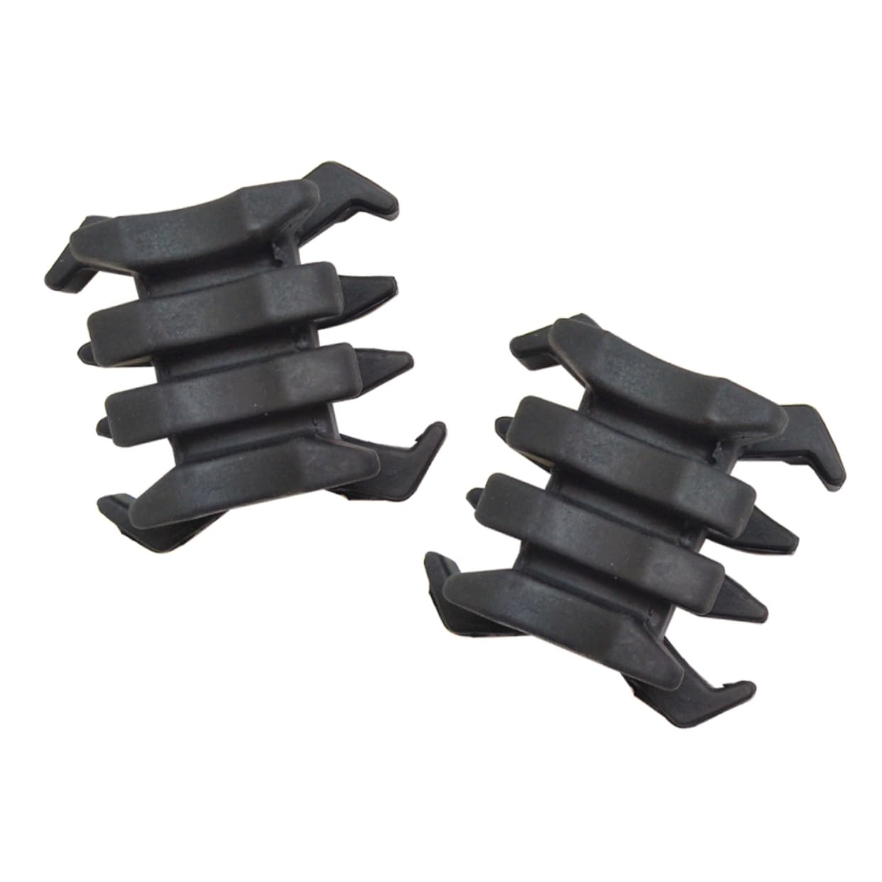 BIUDECO Gear Compound Bow Stabilizer Rubber Limb Damper Vibration Reduction Black 1 Pair for Outdoor Hunting