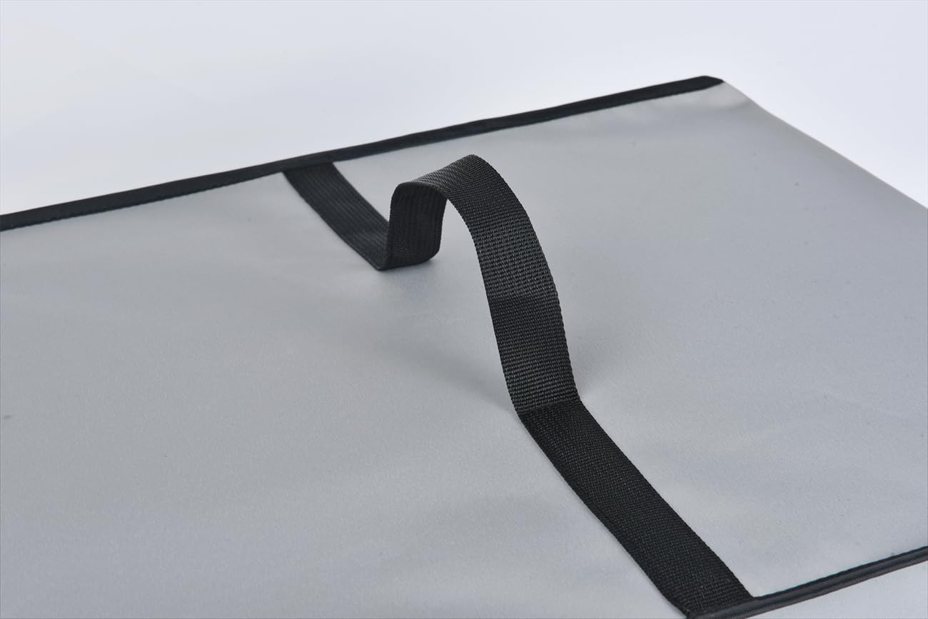 Copertura Antipolvere In Nylon Per Stampante HP LaserJet M111w – Antistatica, Impermeabile (Grigio Argento, 34x19x16 Cm)