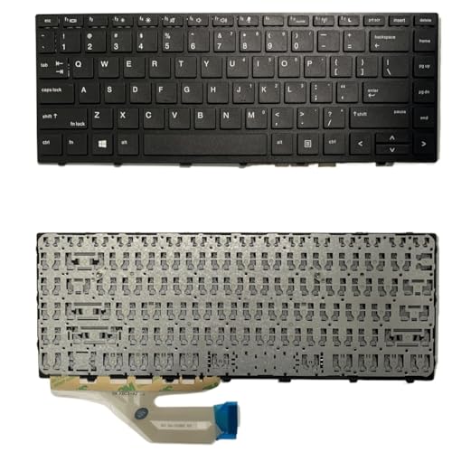 Clavier HP Probook 640 G5 haute réactivité pour frappe rapide US