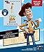 Disney Toy Story Woody 3D Wood Puzzle & Model Figure Kit (32 Pcs) - Build & Paint Your Own 3-D Movie Toy - Holiday Educational Gift for Kids & Adults, No Glue Required, 8+