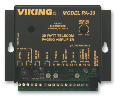 Viking 30 Watt Telecom Pagin Amp