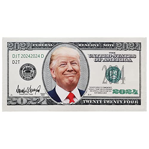 Donald Trump 2024 Beach Towel 30 x 60 inch Keep America Great 100% Cotton Pool Towel, Travel, Camping, Lake (Trump 2024)