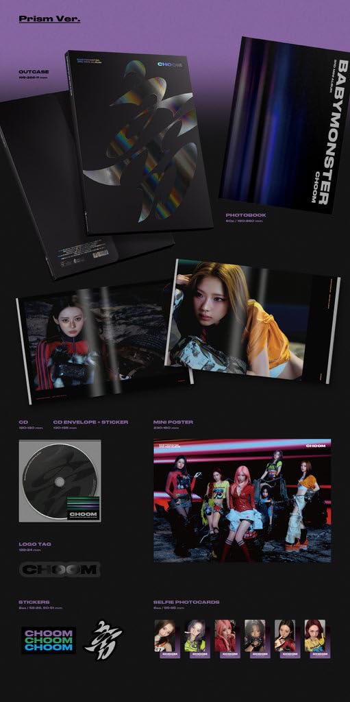 Baby'monster - 3rd Mini Album Choom CD (3 Versions Set)