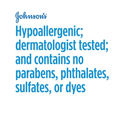 Johnson's Skin Nourishing Baby Wash with Vanilla & Oat Extract, Hypoallergenic & Tear Free Baby Wash, 27.1 fl. oz