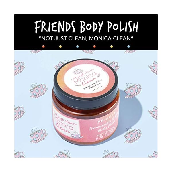Friends TV Show Body Polish 200ml - Honeysuckle and Rose Scented 