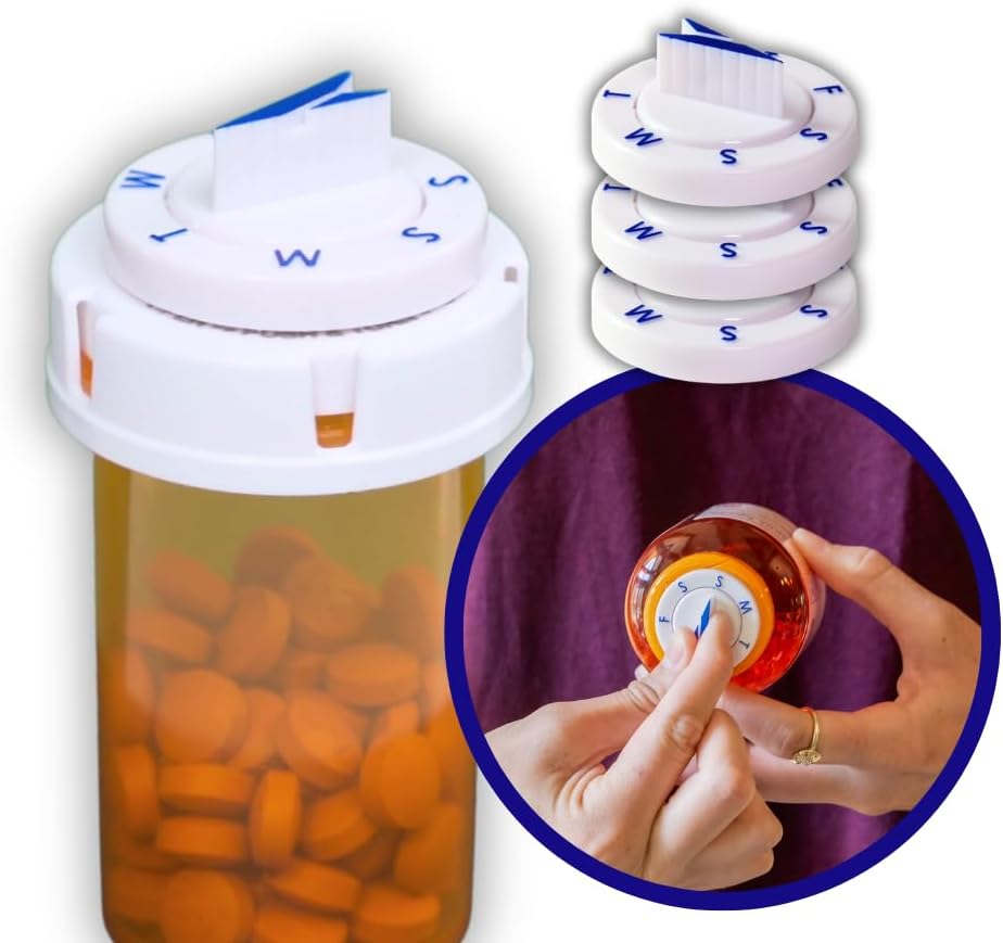 Twistwise™ Once Daily Pill Reminder Dosage Dial - 3 Pack