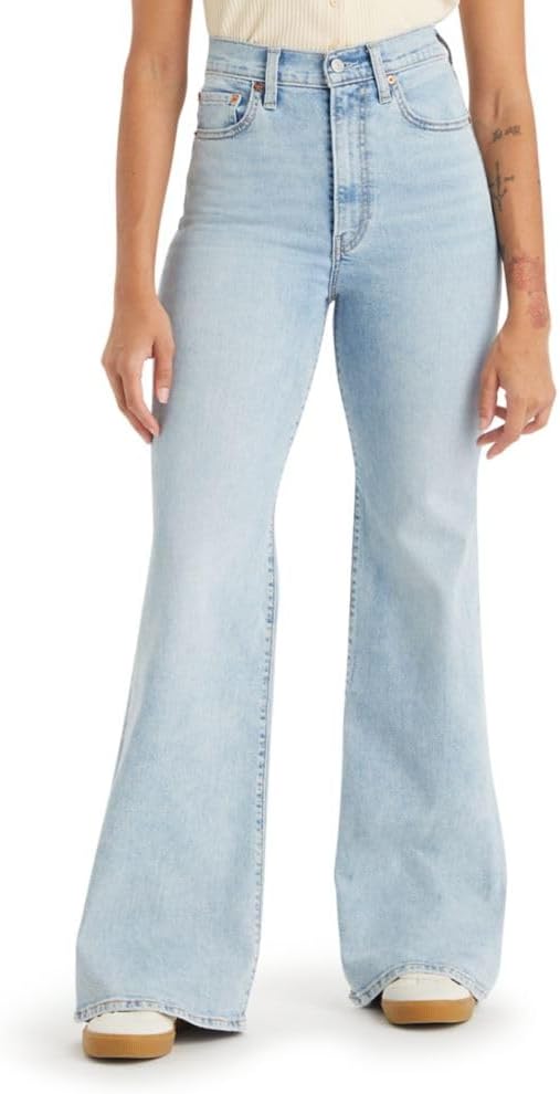 Levi's Womens Ribcage Bell Bottom Jeans