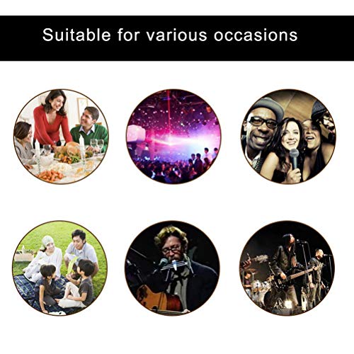 Kazoo Lot de 2 instruments de musique en métal avec 10 membranes pour les amateurs de musique - Les Beatles, Paul McCartney, John Lennon, RIngo Starr, George Harrison Kazoo Lot de 2 instruments de musique en métal avec 10 membranes pour les amateurs de musique – Image 8