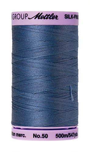 Hilo de Algodón Mettler Silk-Finish 547 yd 500 m miniatura 1