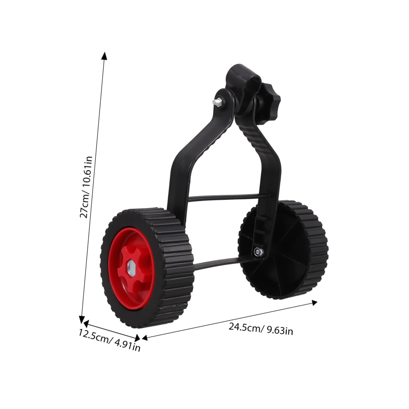 SUPVOX 1pieza De Jardín Ruedas De para Desbrozadora y Cortacésped Soporte para Cortacésped Ruedas Auxiliares para De Jardinería Instalación y Diseño Ergonómico
