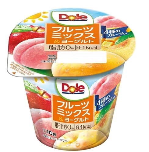 協同乳業 メイトー ドール フルーツミックス&ヨーグルト 170g×24個 【クール便】ヨーグルト よーぐると フルーツ ビタミン ふるーつ メイトー 冷蔵 スイーツ デザート