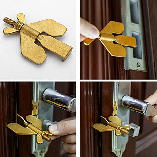 Fechadura de porta de viagem | Fechadura de batente de porta | Dispositivos de segurança de quarto d