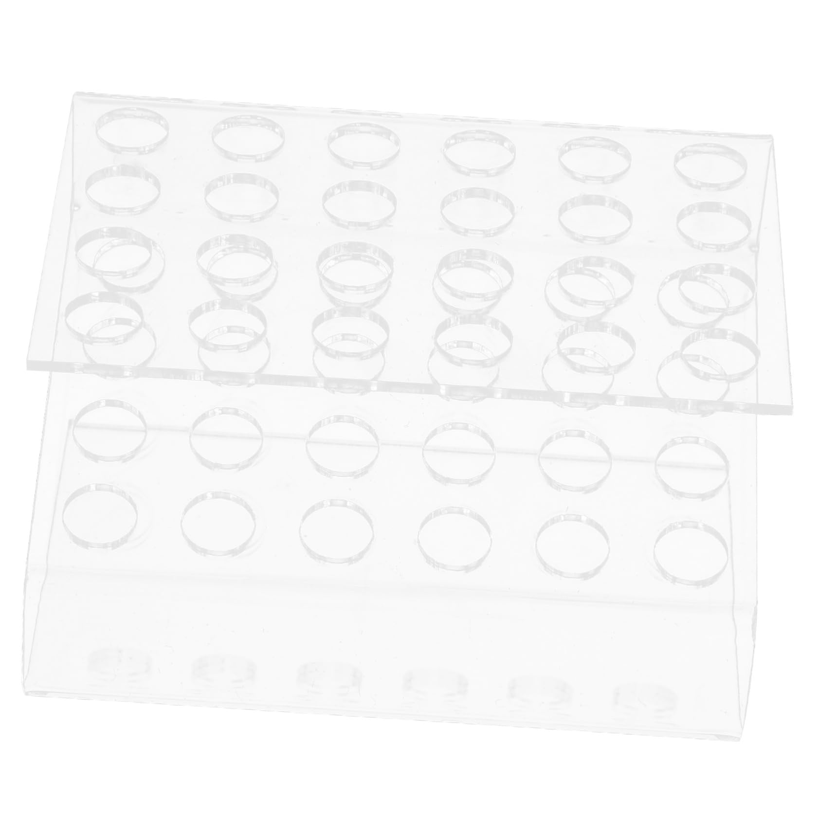 OSALADI 3 Pezzi porta penna per matita display vassoio espositore portapenne organizzatore di pennarelli in plastica portapenne da tavolo a sfera supporto Acrilico