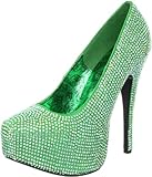  Bordello TEEZE-06R Green Satin-Irid RS UK 5 (EU 38)