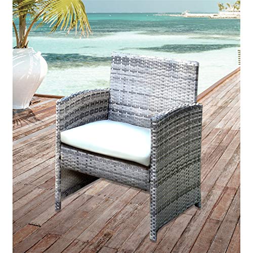 HTI-Line Terrassenmöbel Zypern Loungemöbel Gartenmöbel Garnitur – Bild 4