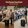 Pyle Portable PA System, Powerful Bluetooth Speaker with 2 Wireless Mics, 1600W, Trolley Handle & Wheels, Long Battery Life, Enhanced Audio for Karaoke, DJs, Events & Public Speaking #3