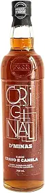Cachaça Original D'Minas Sabor Cravo e Canela, Bebida Alcoólica Mista, 700ml