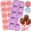 10-Cavity Silicone Rose Mold