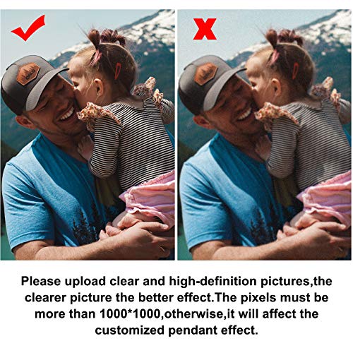 Personalized Master Custom Photo Text Dog Tags Pendant Customized Picture Necklace Valentine's Day Birthday Gift For Men Women #TOP5