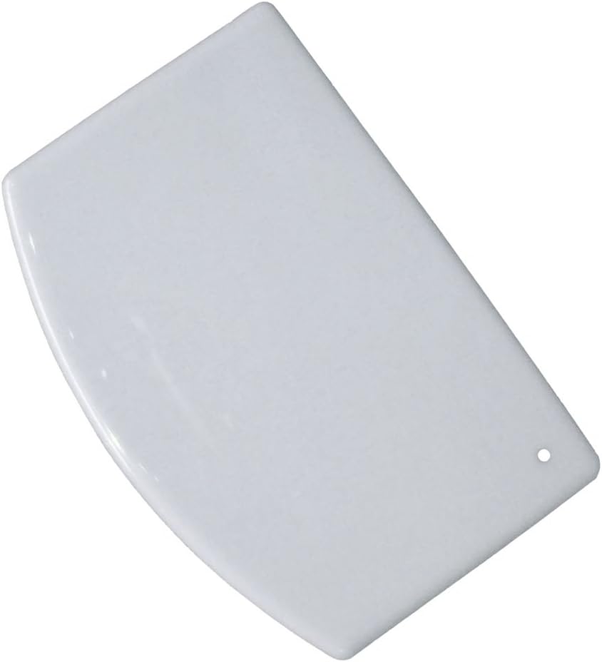 Johnson RosePlastic Bowl and Dough Scraper, 5 1/2 inch-1 each, White