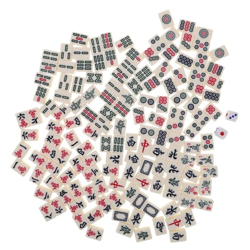 Jeu de Mahjong Portable HANABASS en coffret compact pour les activités extérieures