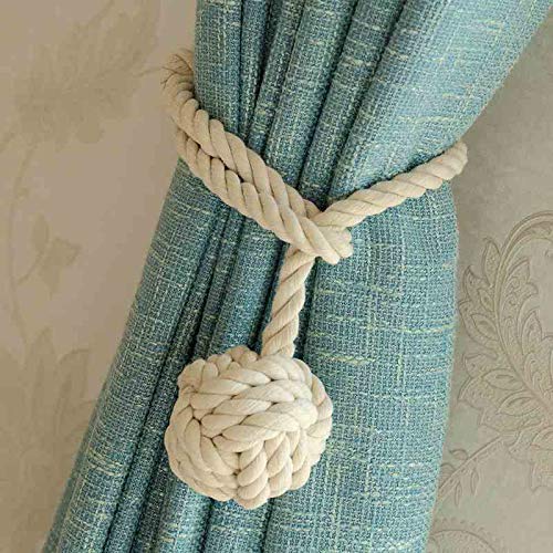 Do4u A Pair Of Hand Knitting Curtain Rope Tiebacks Curtain Tieback