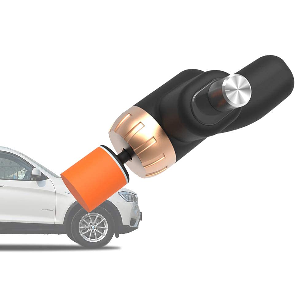 Lucidatrice per Auto a velocità Regolabile, lucidatrice per tamponi rotativa elettrica Set 5 testine di Ricambio per la lucidatura dell'auto (lucidatrice)