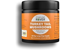 Turkey Tail Mushroom Capsules for Dogs: Critical Immune Support
