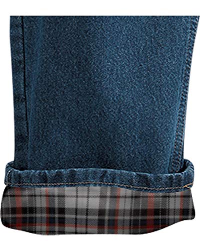 Carhartt Men's Relaxed Fit Heavyweight Flannel-Lined 5-Pocket Jean3