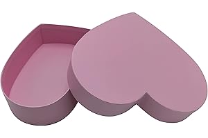 Pink Heart-Shaped Gift Box