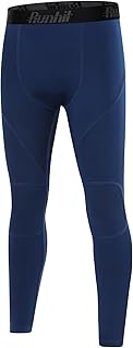 Boys Compression Leggings Youth Athletic Tights Basketball Compression Pants Boys Base Layer Pants Sports Legging