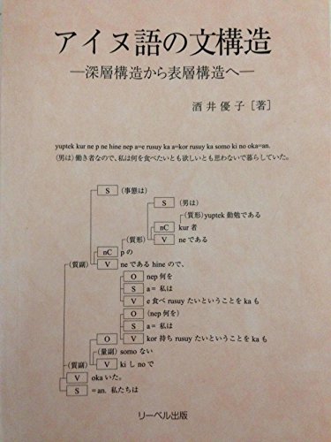アイヌ語の文構造----深層構造から表層構造へ