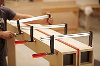 Vista 4 de Bessey TPN12BE Abrazadera de tornillo Tpn-Be 4.72in/60mm de hierro fundido, negro/rojo/plata