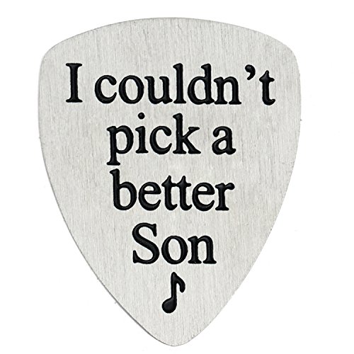 Bespmosp I NE Pourrait pas choisir un meilleur son fils médiator de guitare Mère Père anniversaire Graduation Cadeau… - Les Beatles, Paul McCartney, John Lennon, RIngo Starr, George Harrison Bespmosp I NE Pourrait pas choisir un meilleur son fils médiator de guitare Mère Père anniversaire Graduation Cadeau…