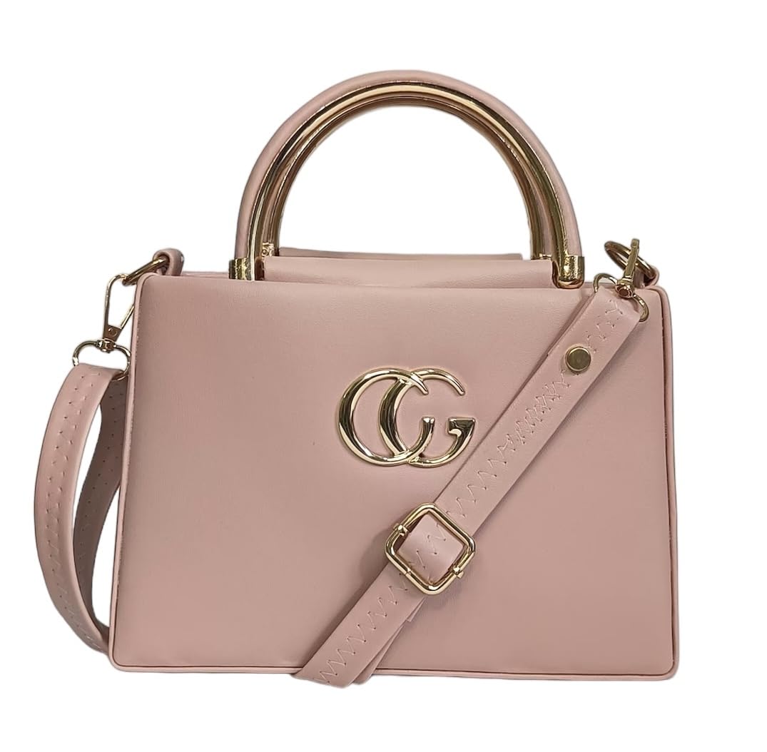 Womens Satchel Bag with Embossed Initials (WHITE) (B0D9LTT8FY) Amazon Price History, Amazon Price Tracker