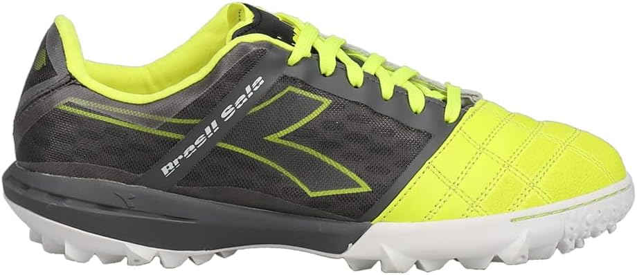 Diadora Mens Brasil Sala Turf Soccer Cleats Turf - Black