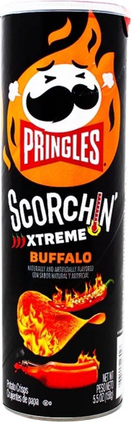Pringle Scorchin Buffalo Favour Chips 156g (Imported)