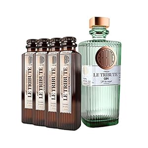 Le Tribute Gin 0,7l & Tonic 0,8 im Set 43% Vol