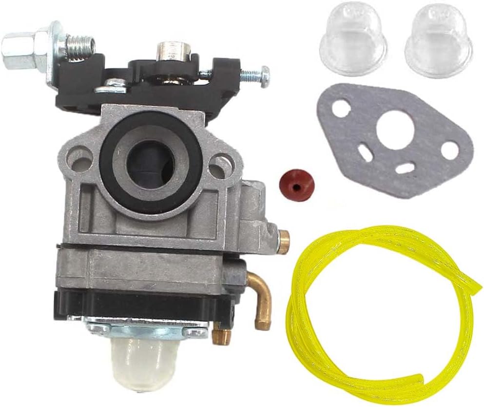 AISEN Carburetor for 25cc 26cc 33cc 35cc Bladez Moby GoPed Bigfoot Scooters Fuel Line Primer Bulb