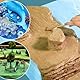 Wapasezyar 6 Stück Schaumplatte Hartschaum, Hohe Dichte Schaumplatte, Schaumplatte Bastelplatte DIY Modell, Diorama Basis Blöcke Hobby Gebäude Kit Schaum Blau 30x20x2 cm, Blau