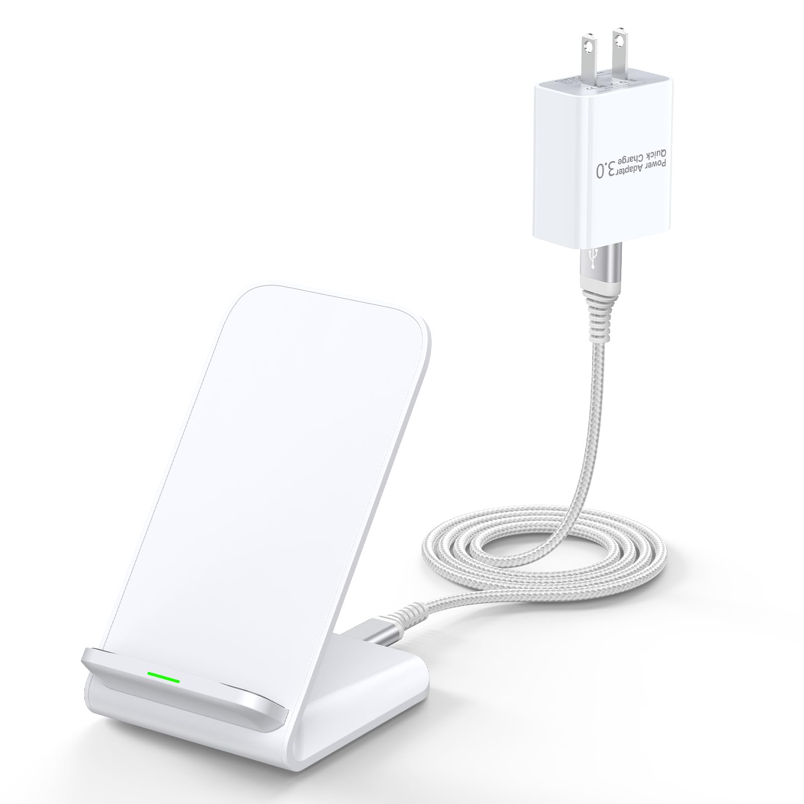 Pixel Wireless Charger for Google Pixel 9a 9 Pro XL Fold 8a 8 Pro 7a 7 Pro 6 Pro 5 4XL 3XL, 15W Android Wireless Charger Fast Charging Stand for Samsung Galaxy S25 S24 S23 S22 S21 S20, iPhone 16e 16