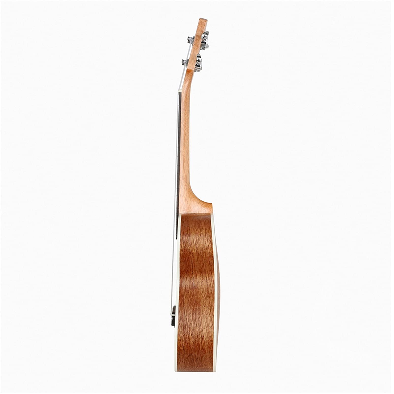 Ukulele Bausatz Konzert-Ukulele 23inch Ukulele Sperrholz Körperbau Holzbrücke Mit Gig Bag Saiten Capo Reinigungstuch Strap