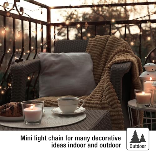Guirlande lumineuse sapin de Noël chaleureuse pour grands espaces - 4
