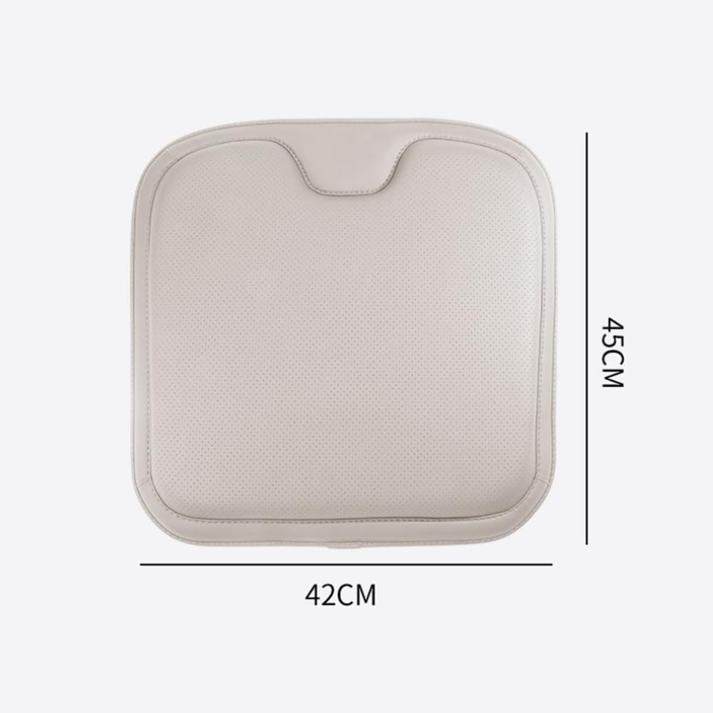 Coussin De Siège De Voiture Pour Tesla Model 3/Y/S/X - Housse En Cuir Avec Rembourrage Confort, Soulagement Du Dos - 12
